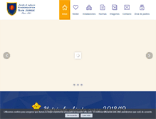 Tablet Screenshot of kindersanjorge.com